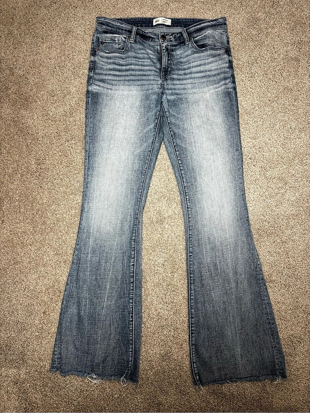 BKE Payton Flare Jeans Blue Waist 30